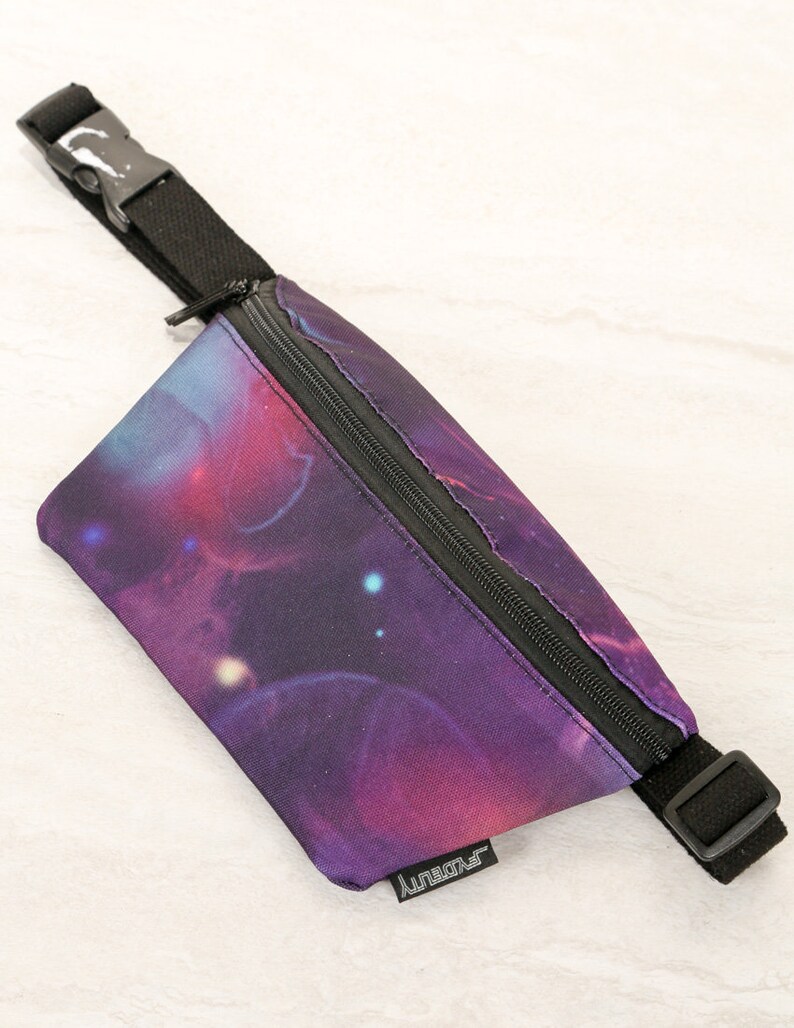 Ultra-Slim Fanny Pack Bum Bags:Galaxy FYDELITY