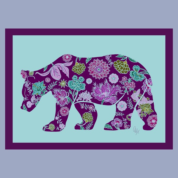 Animal Silhouette Etsy UK