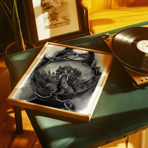 Coraline Other Mother Print, Gothic Gifts, Spooky Art Prints, Halloween Lover, Fan Artwork image 10
