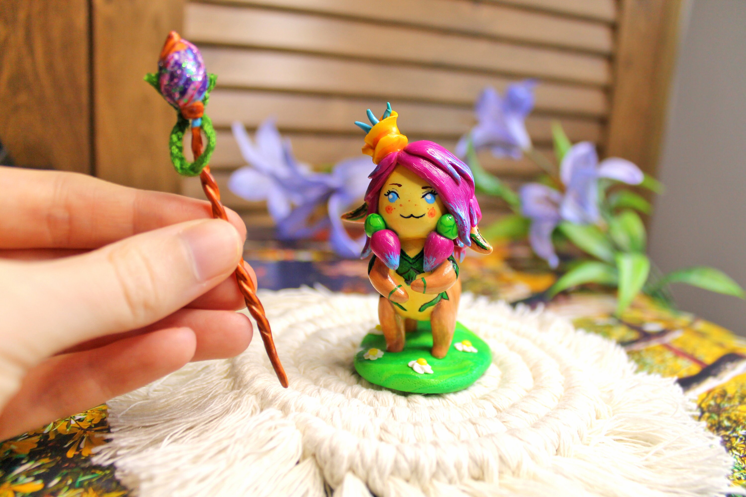 Lillia Character League of Legends figurine Fun Art Lillia - Etsy
