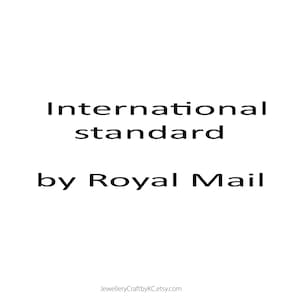 International shipping by royal mail with TRACKING