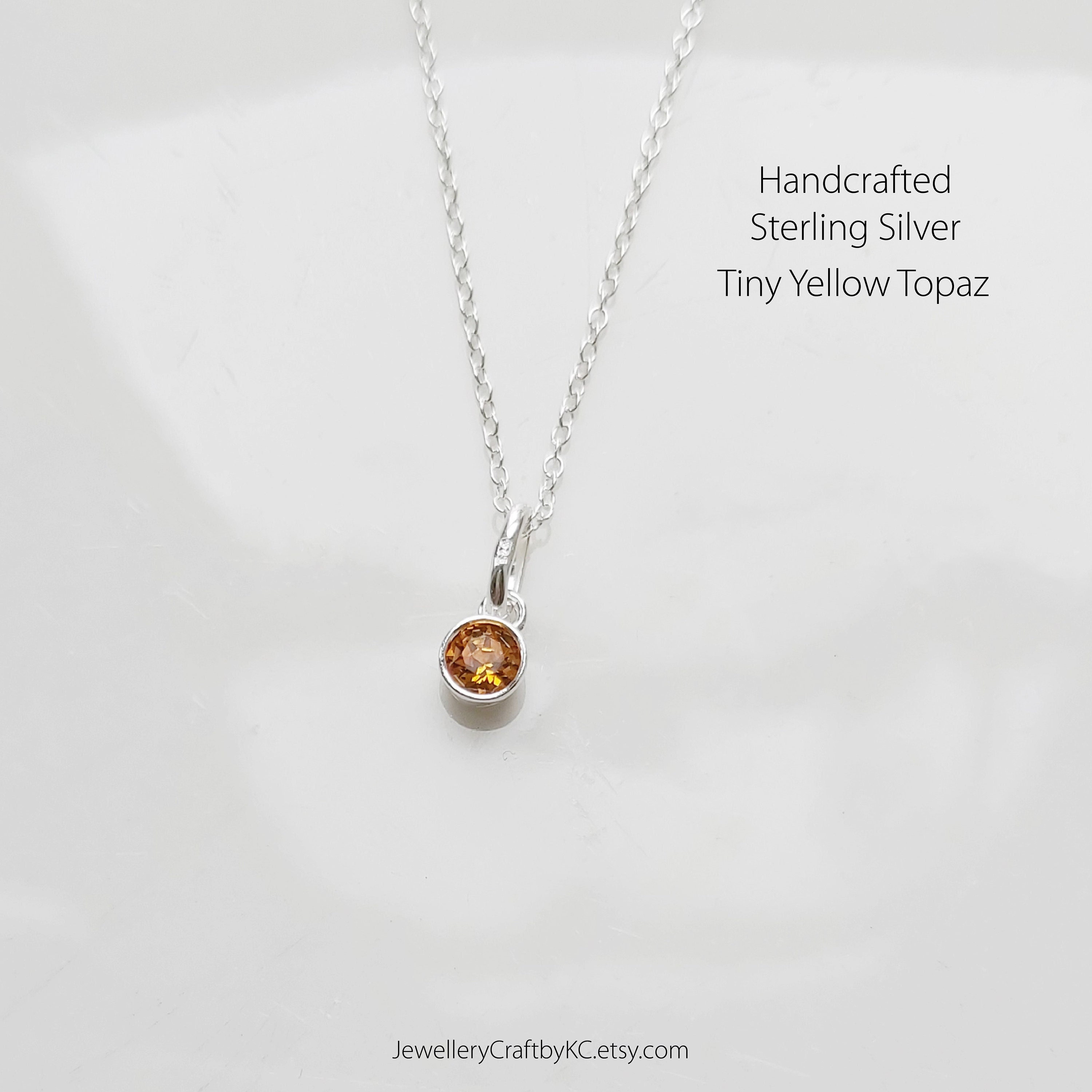Golden topaz hotsell pendant