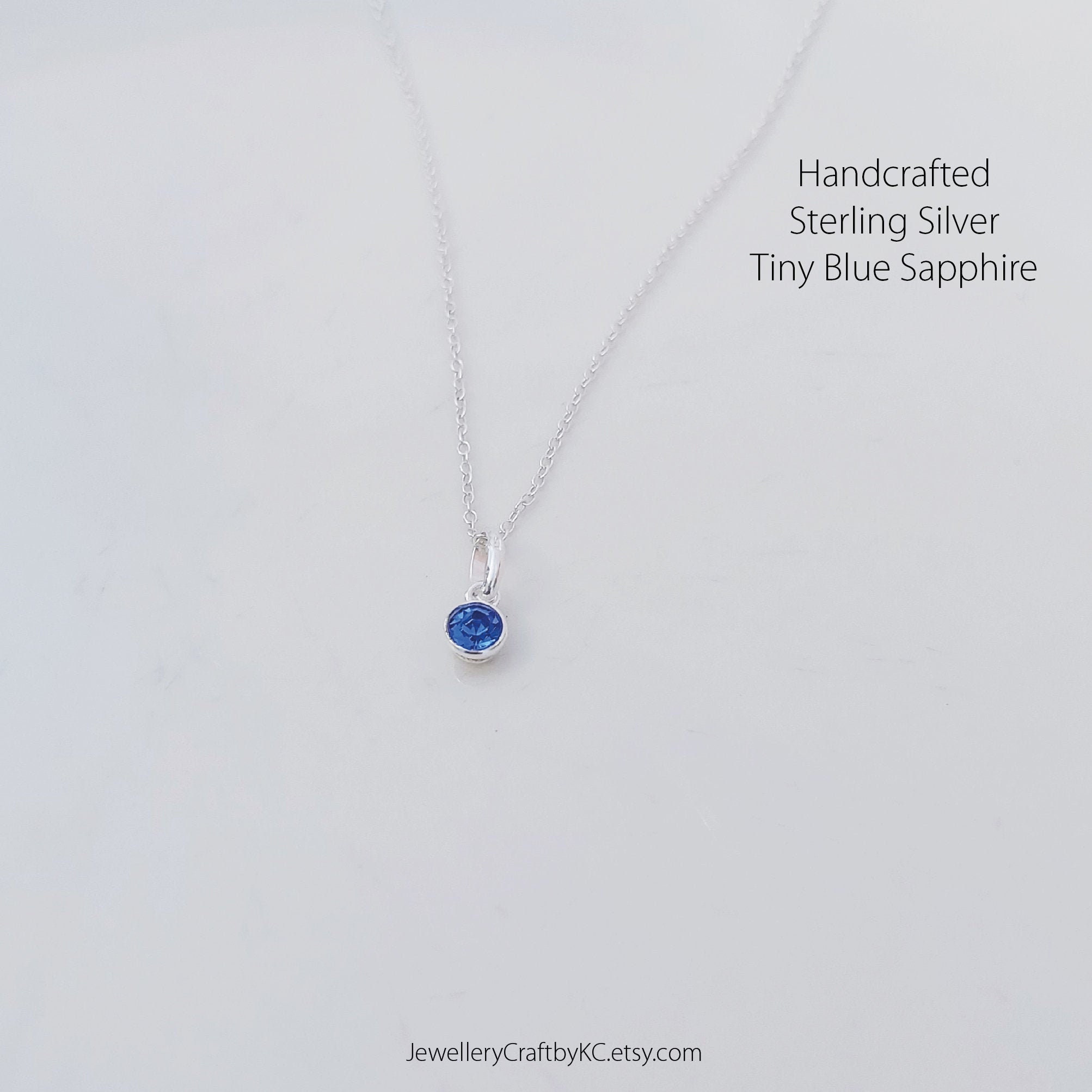 Greenwich Flower Sapphire & Diamond Necklace and Earrings Set in 14k G