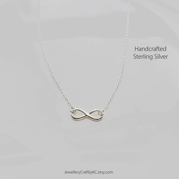 Eternity Silver Necklace | SariJules.com