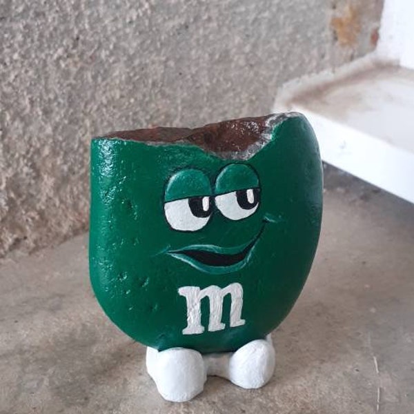 Pebble painting - M&Ms - gift idea - original gift - fan art