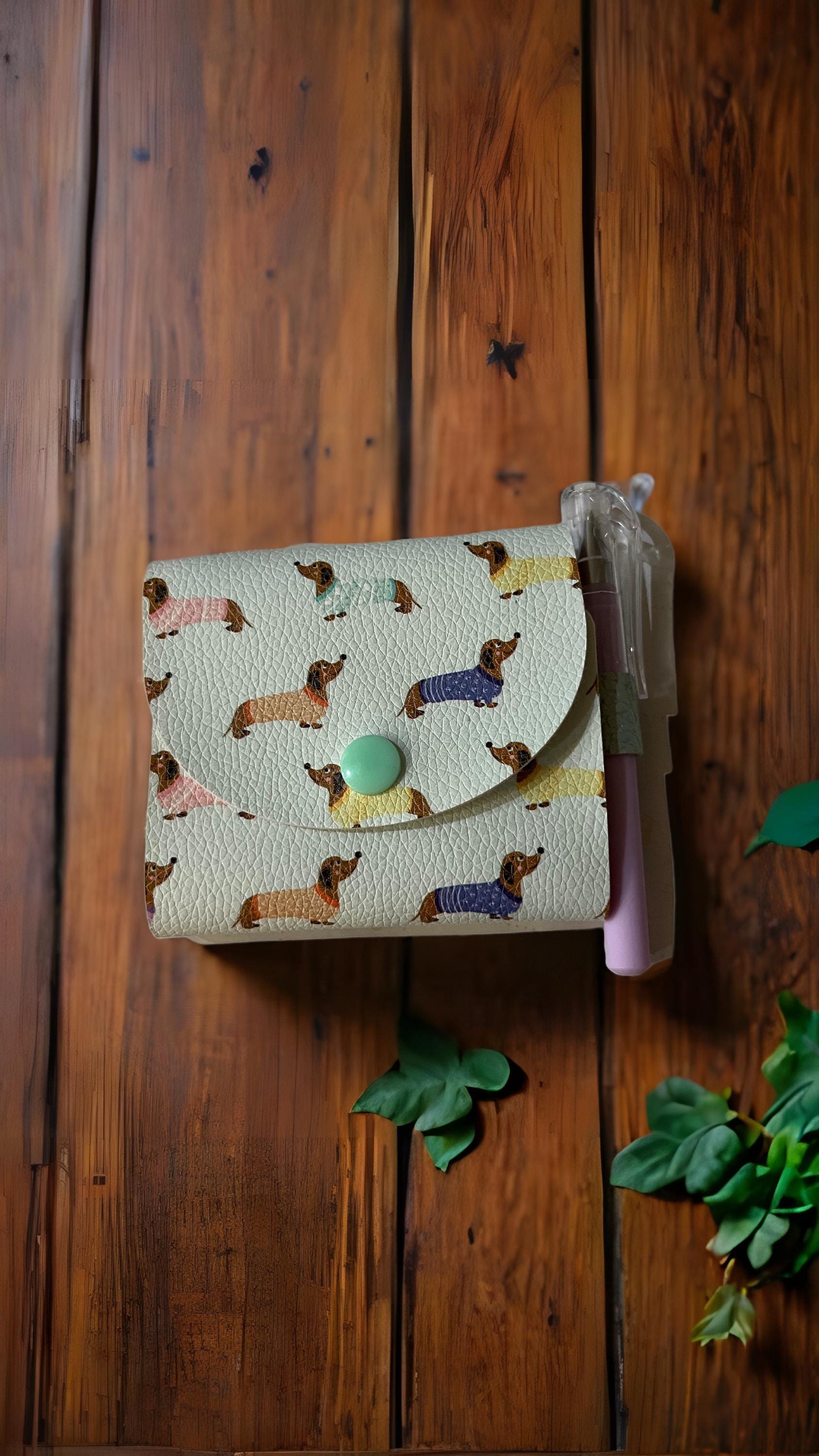Sticky Note Cover W/pen - Etsy