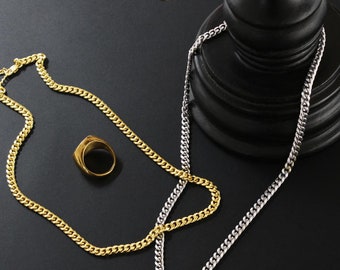 Collana Cubana Uomo Marito Fidanzato Ragazzo sei speciale Ti amo tanto - Idee Regali per lui per Natale anniversario - Cofanetto con DEDICA incluso