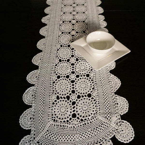Crochet Lace Table Runner (style #9411)