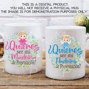 Quieres ser mi madrina ? padrino? / presentatievoorstel / propuesta presentacion / uitnodiging padrinos / peetouders / spaanse doop