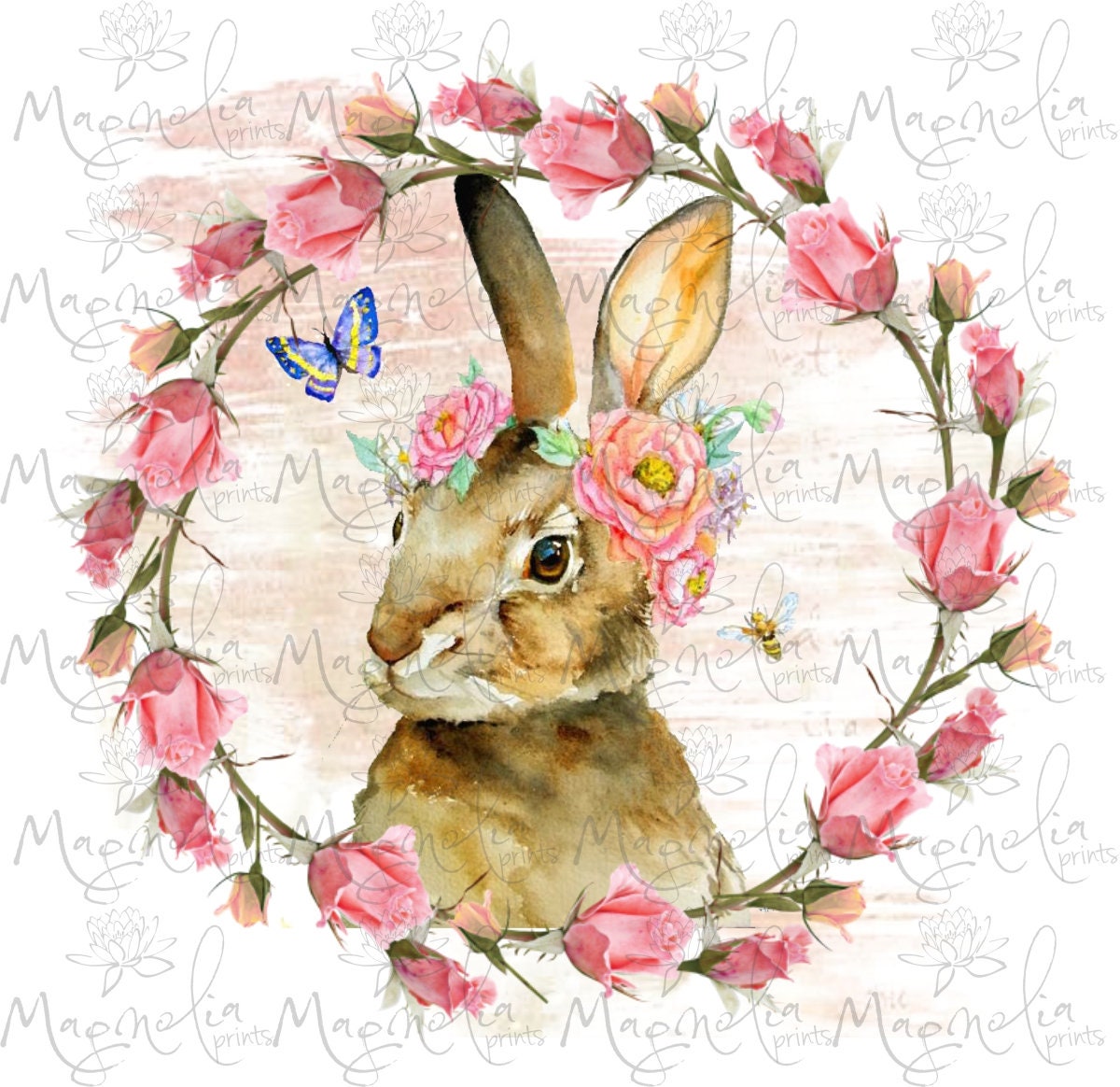 Easter Bunny Digital Design, Art for Instant Download - Easter - Etsy