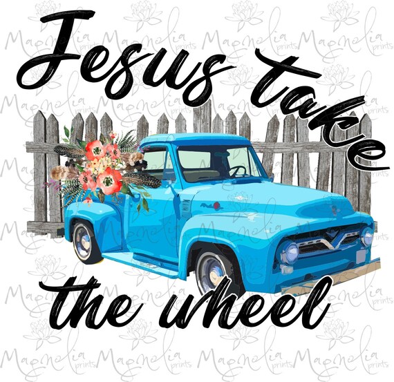 Jesus Takes the Wheel {Coasters} Jesus Takes the Wheel {Coasters}