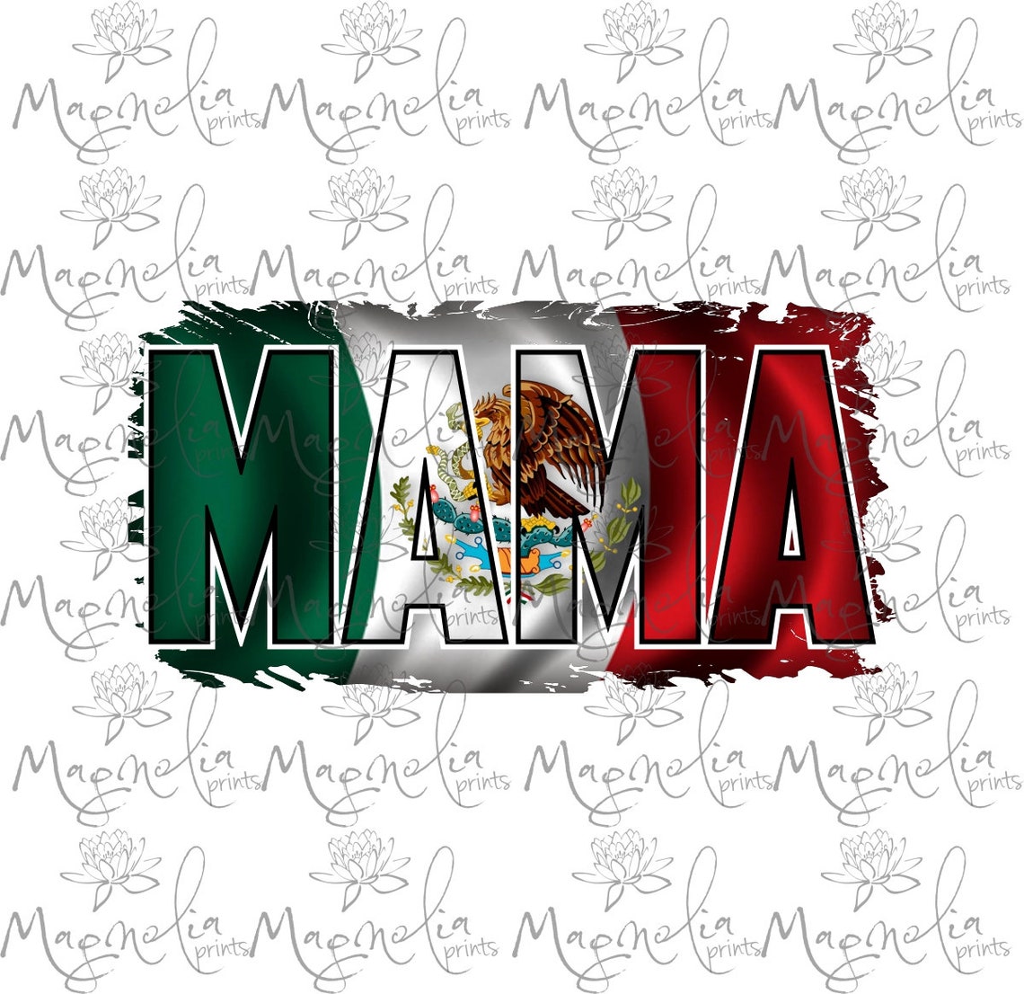Mama Mexican flag / digital / design file download PNG Etsy