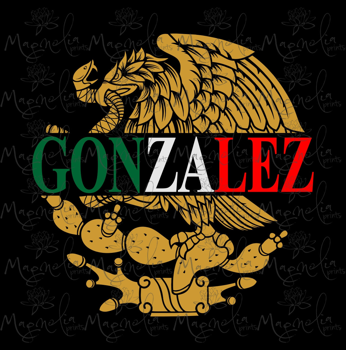 Aguila mexicana / Mexican eagle /  Gonzalez  /  digital / design file download / png svg jpg eps  / Mexico escudo / escudo mexicano