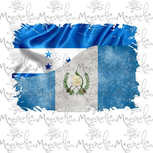 Honduras Guatemala bandera / digital / diseño archivo descargar PNG