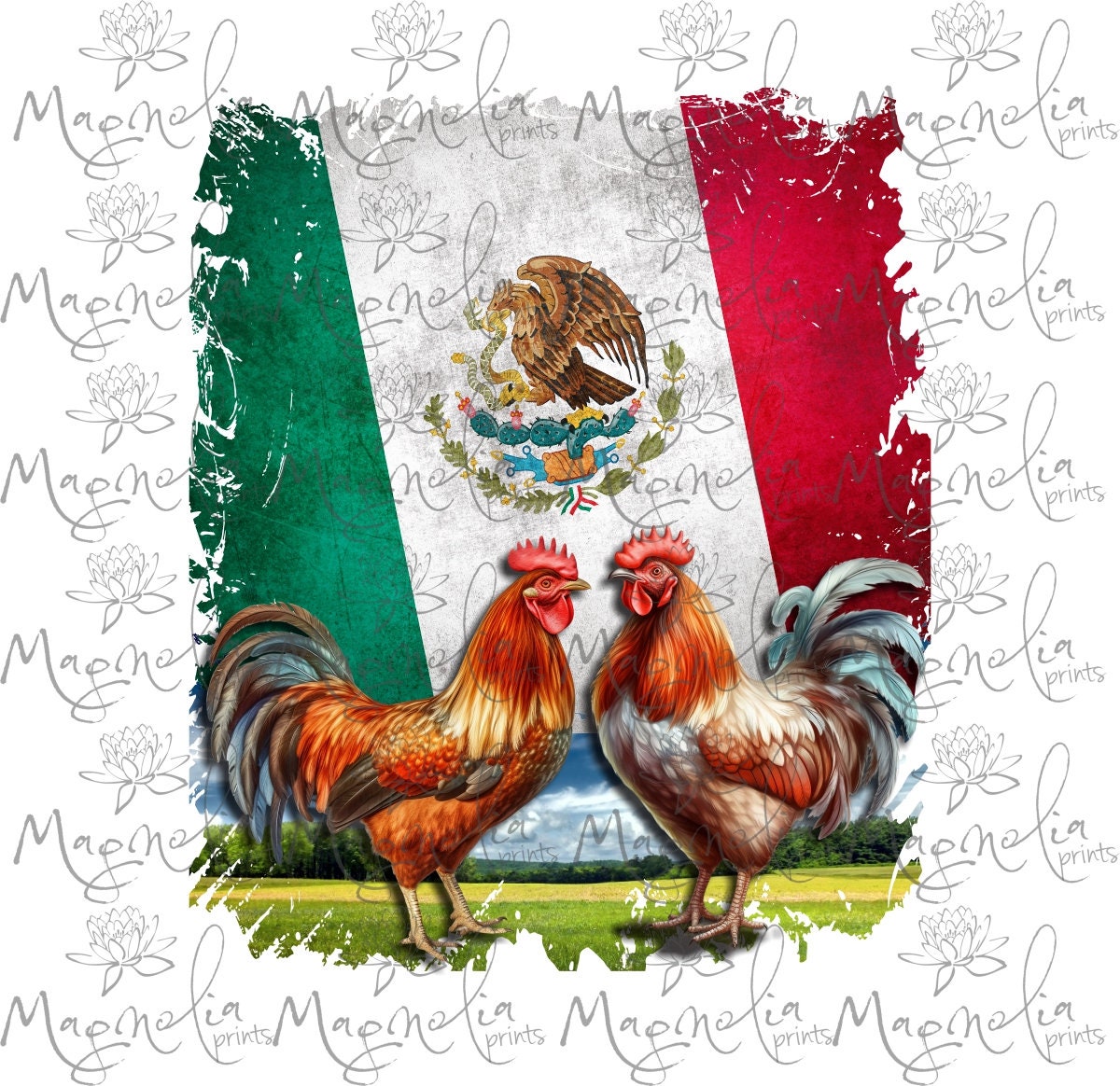 Digital File / 2 Gallo Rooster / Digital / Design File Download