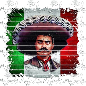 ZAPATA  / Mexican  /  digital / design file download PNG and JPG / Mexican png