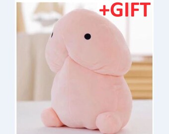 Cute Penis Plush Doll Toy Stuffed Pillow Cushion Gift Bolster Creative Dick Soft