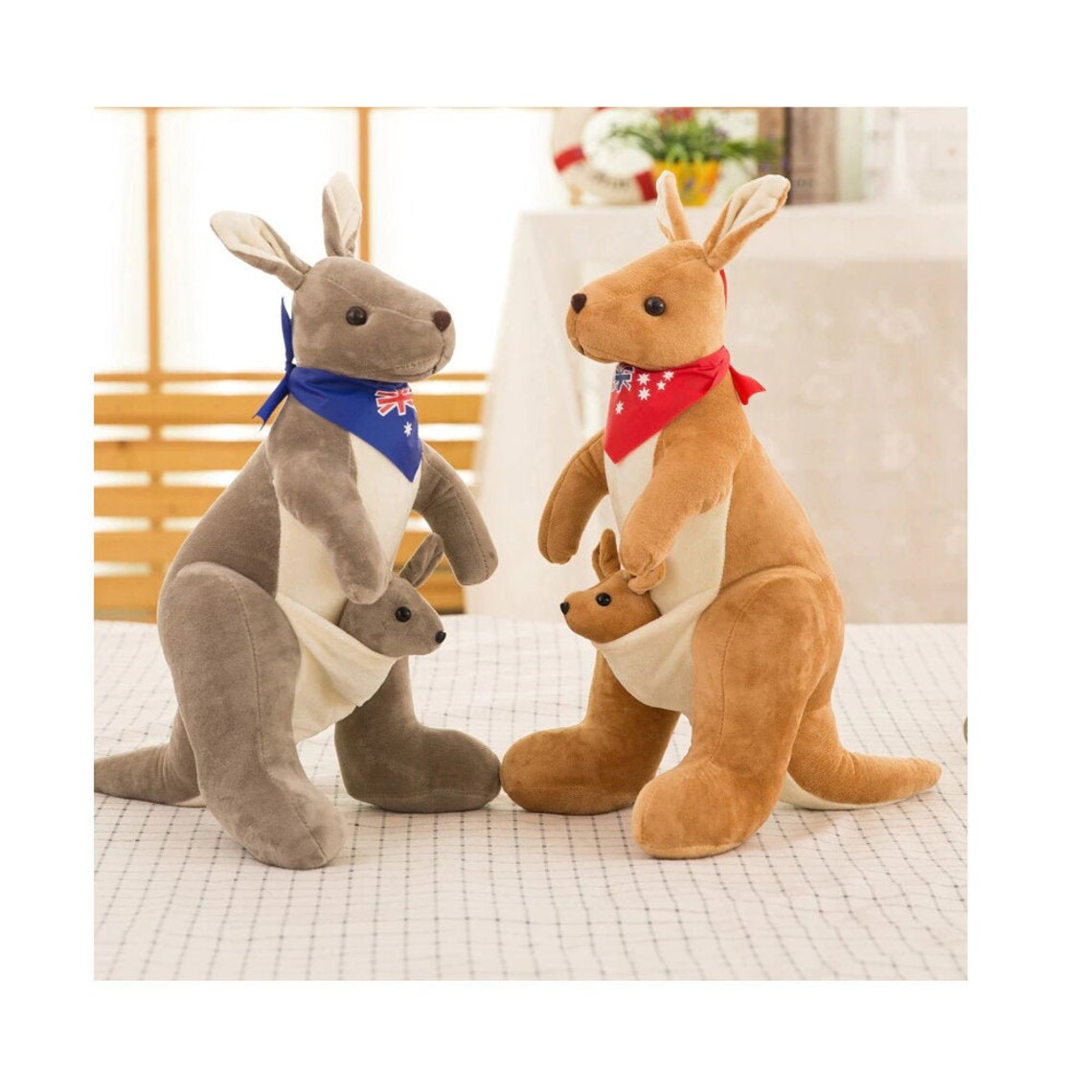 Realistic Australian Kangaroo Cute Kangaroo Plush | Etsy