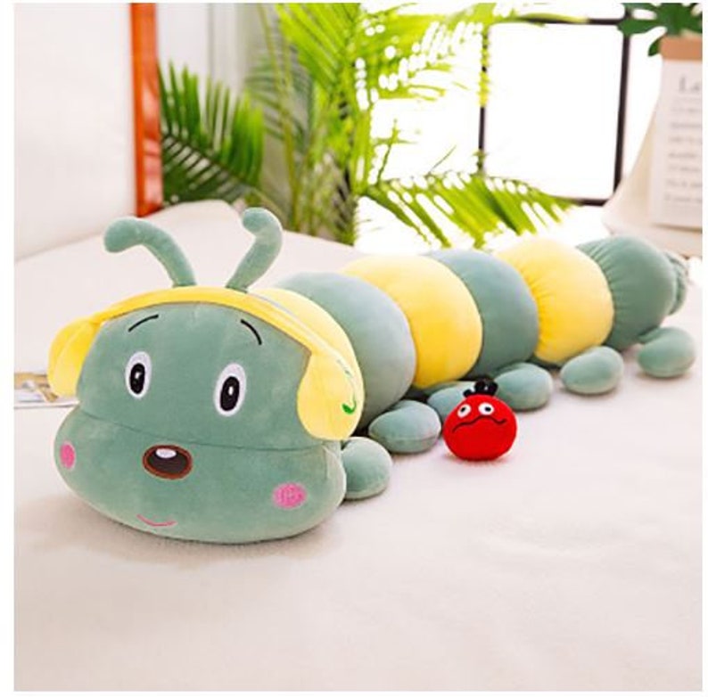 Cute Plush Centipede Caterpillar Playpen Toys Insect toy | Etsy