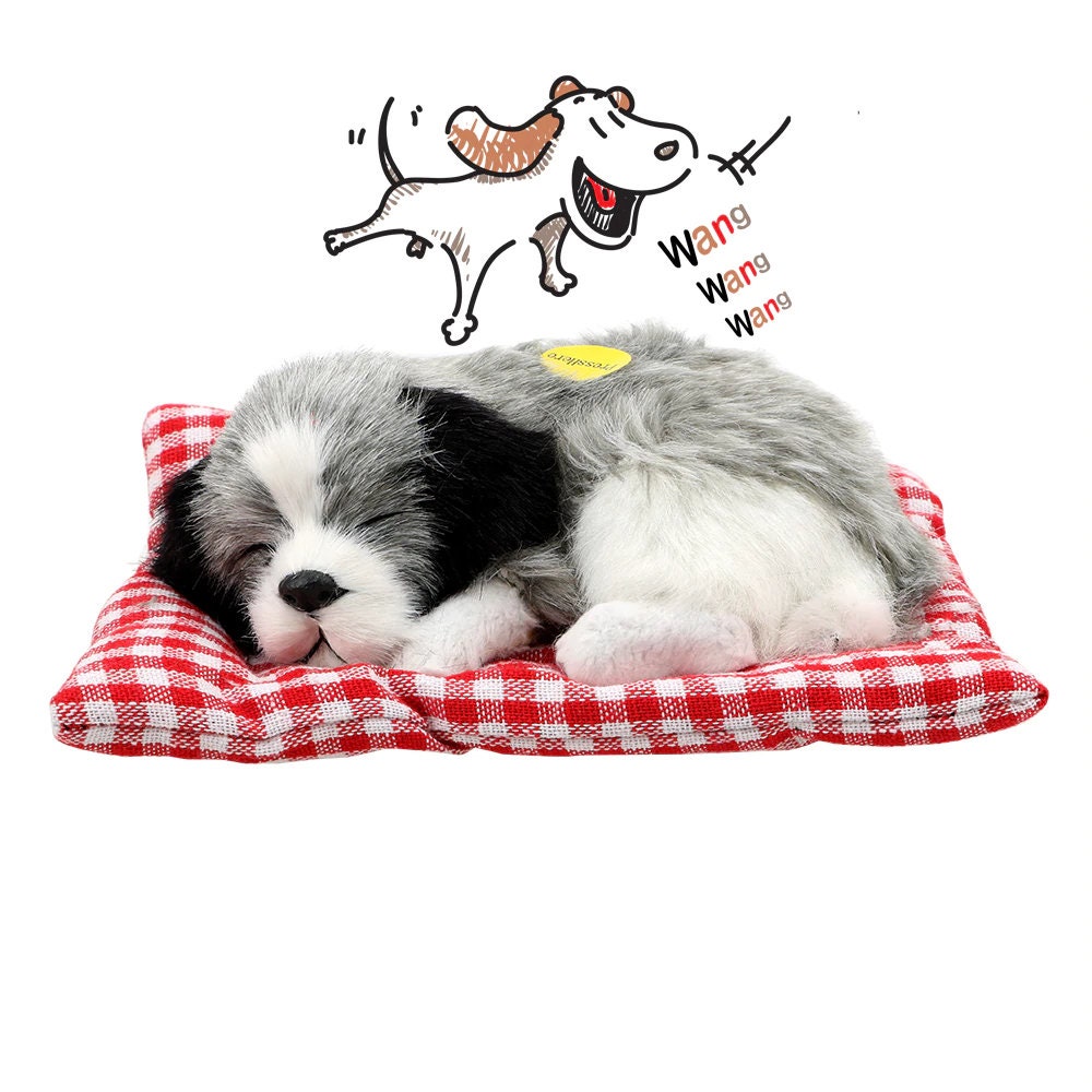 Mini Dog Toy With Sound Cute Puppy Car Accessories Driving Etsy