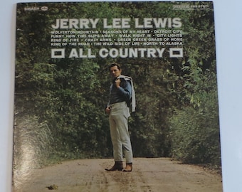 Jerry Lee Lewis ‘All Country’ on a stereo Smash/Mercury LP.