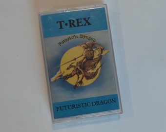 T. Rex ‘Futuristic Dragon’ on a Marc On Wax/Relativity audio cassette.