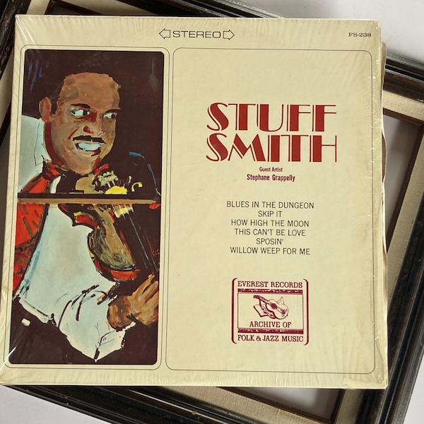 Stuff Smith archived & compiled on a stereo’d Everest LP.