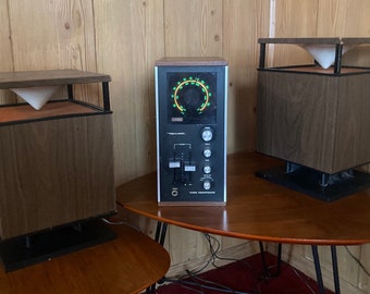 The Realistic™ Stereo Concertmaster upright stereo receiver [+] system.
