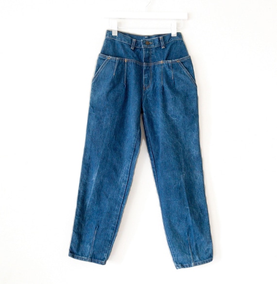 vintage Wrangler™ high-rise, pleated-front & tape… - image 1