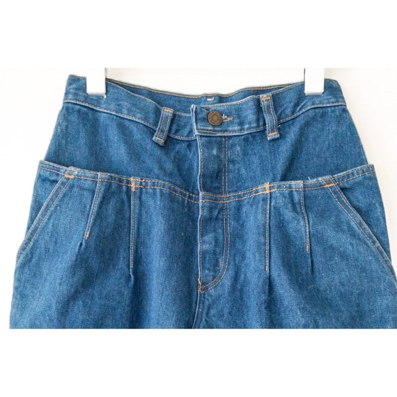 vintage Wrangler™ high-rise, pleated-front & tape… - image 3