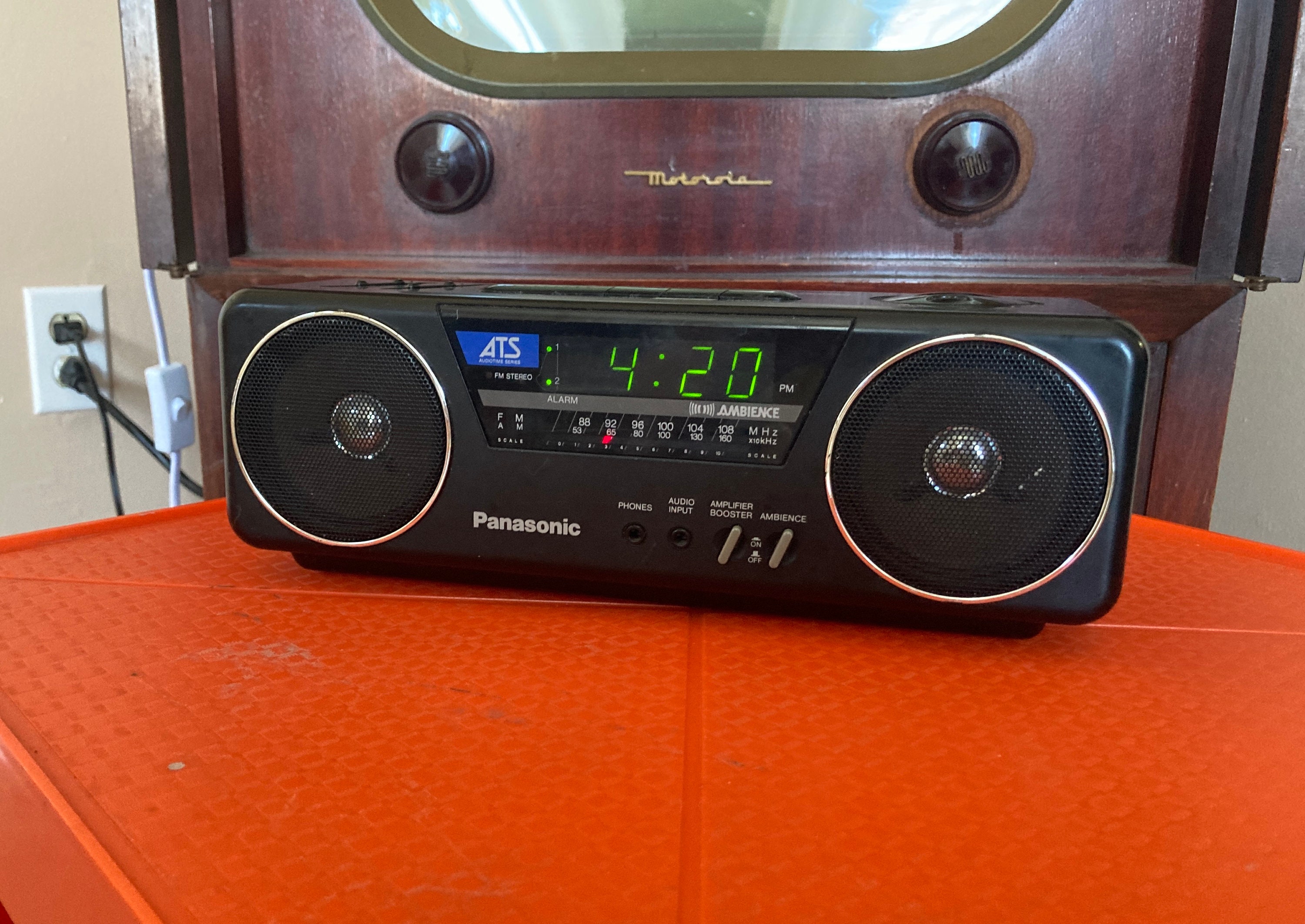 Panasonic™ ATS Radioing Boombox. - Etsy