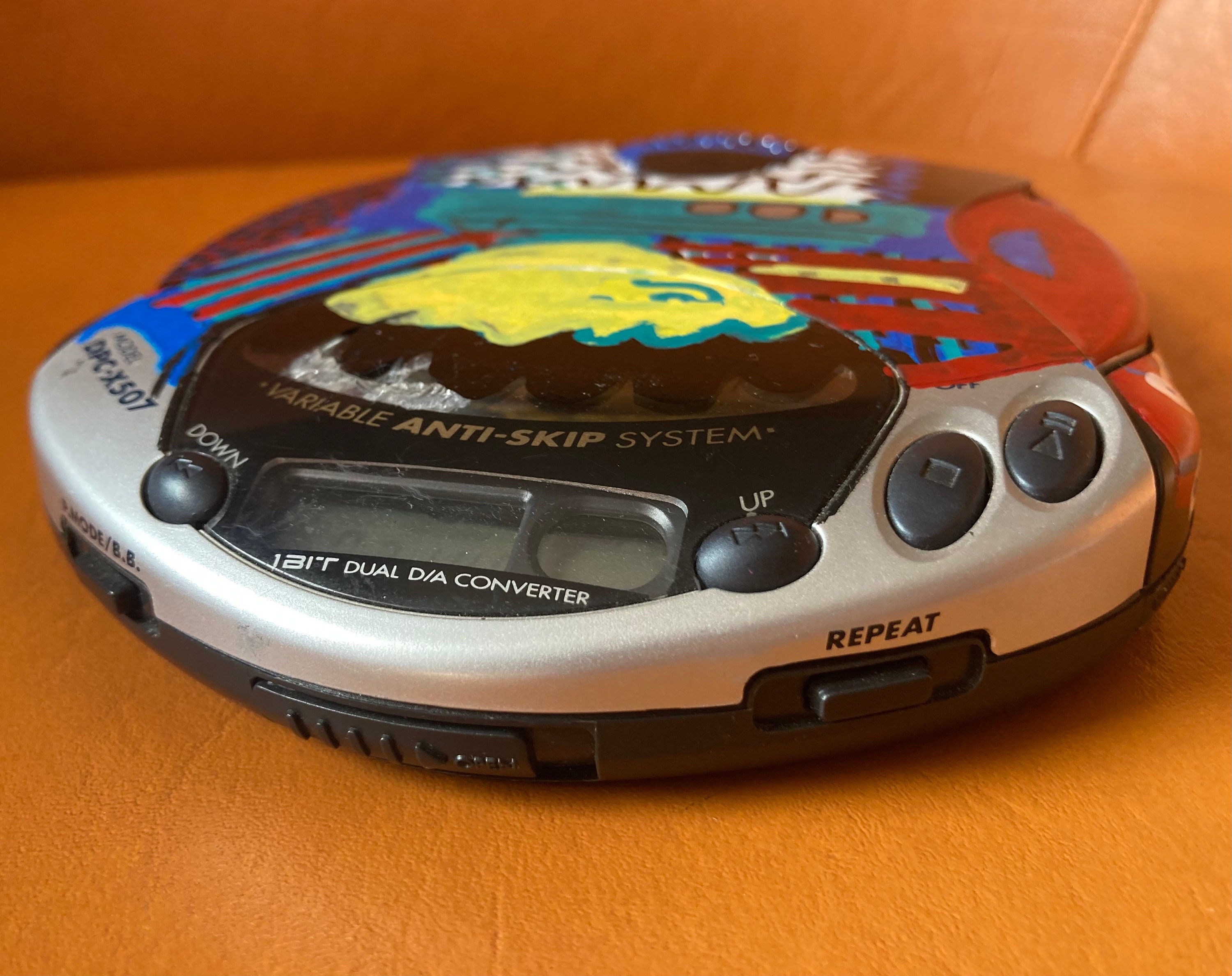In-house Painted Kenwood™ Personally Portable Compact Disc