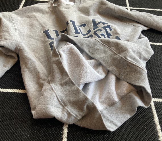 certainly vintage Utica College sweatshirt, sized… - image 7