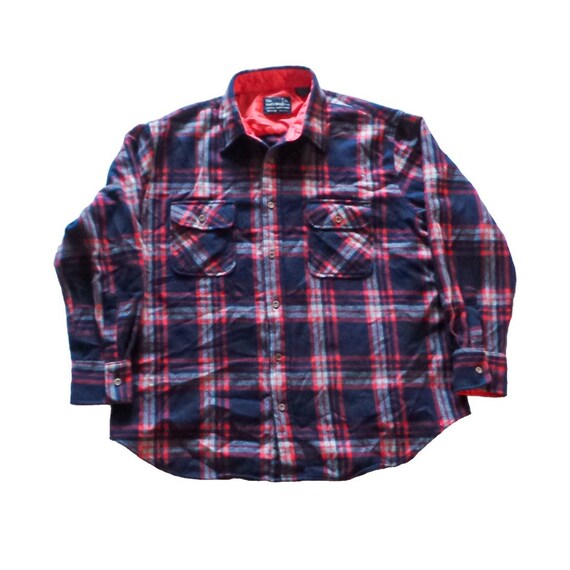 very vintage JCPenney Men’s Collection flannel, sized… Gem