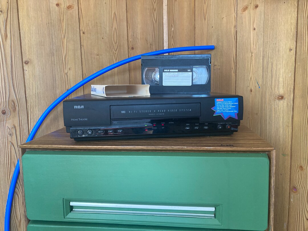 Mid90s RCA 4headed Fullon Hifi VCR Machine. Etsy