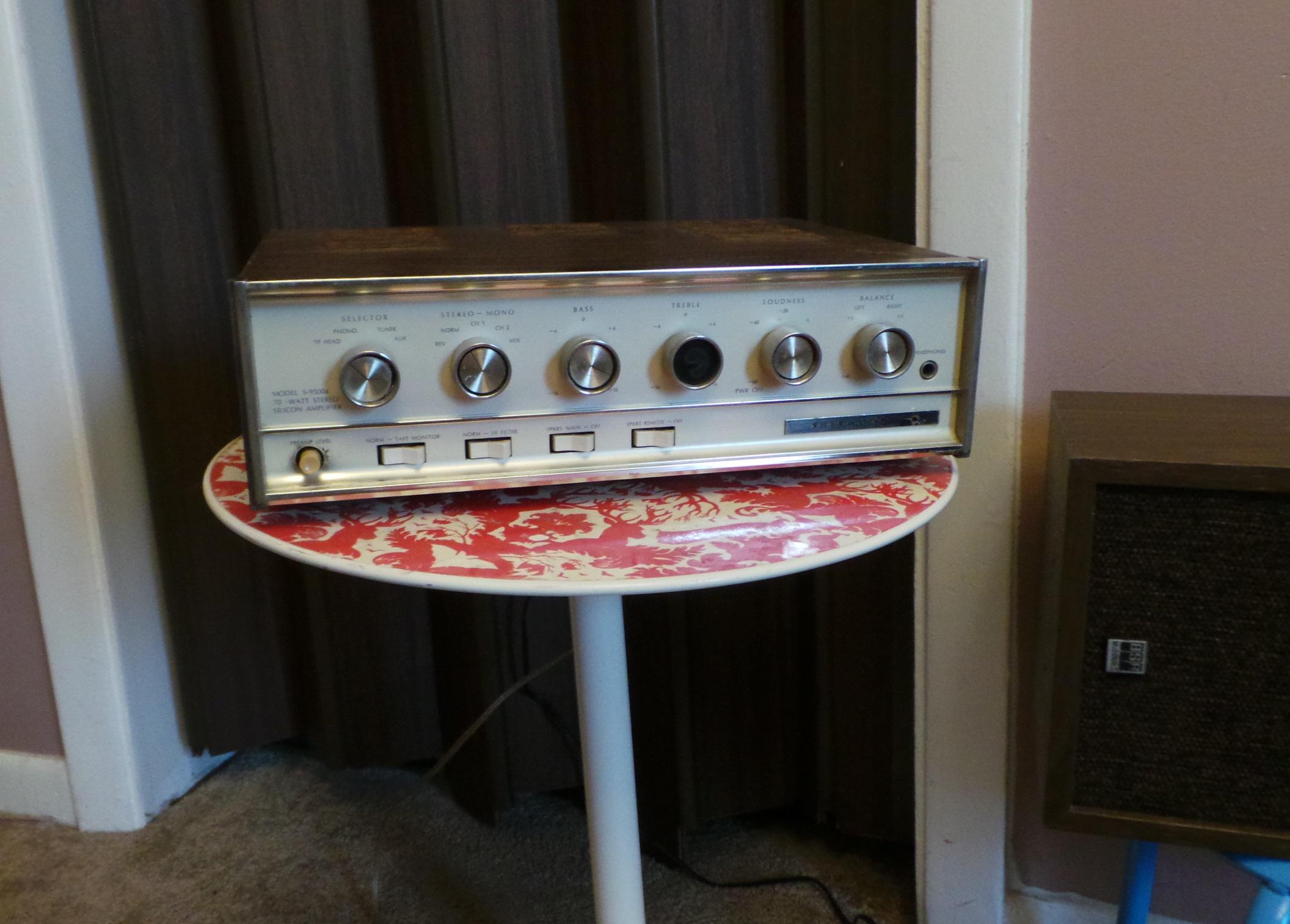 Sherwood™ S-9500 Stereo Amplifying Stereo. - Etsy Sherwood™ S-9500 Stereo Amplifying Stereo. - Etsy