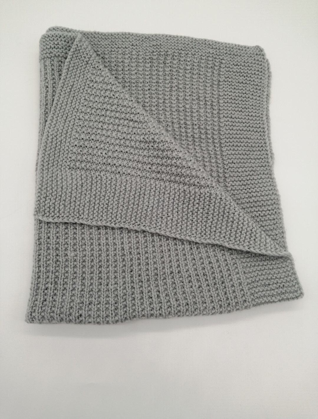 Couverture Bébé Tricot Point de Sable