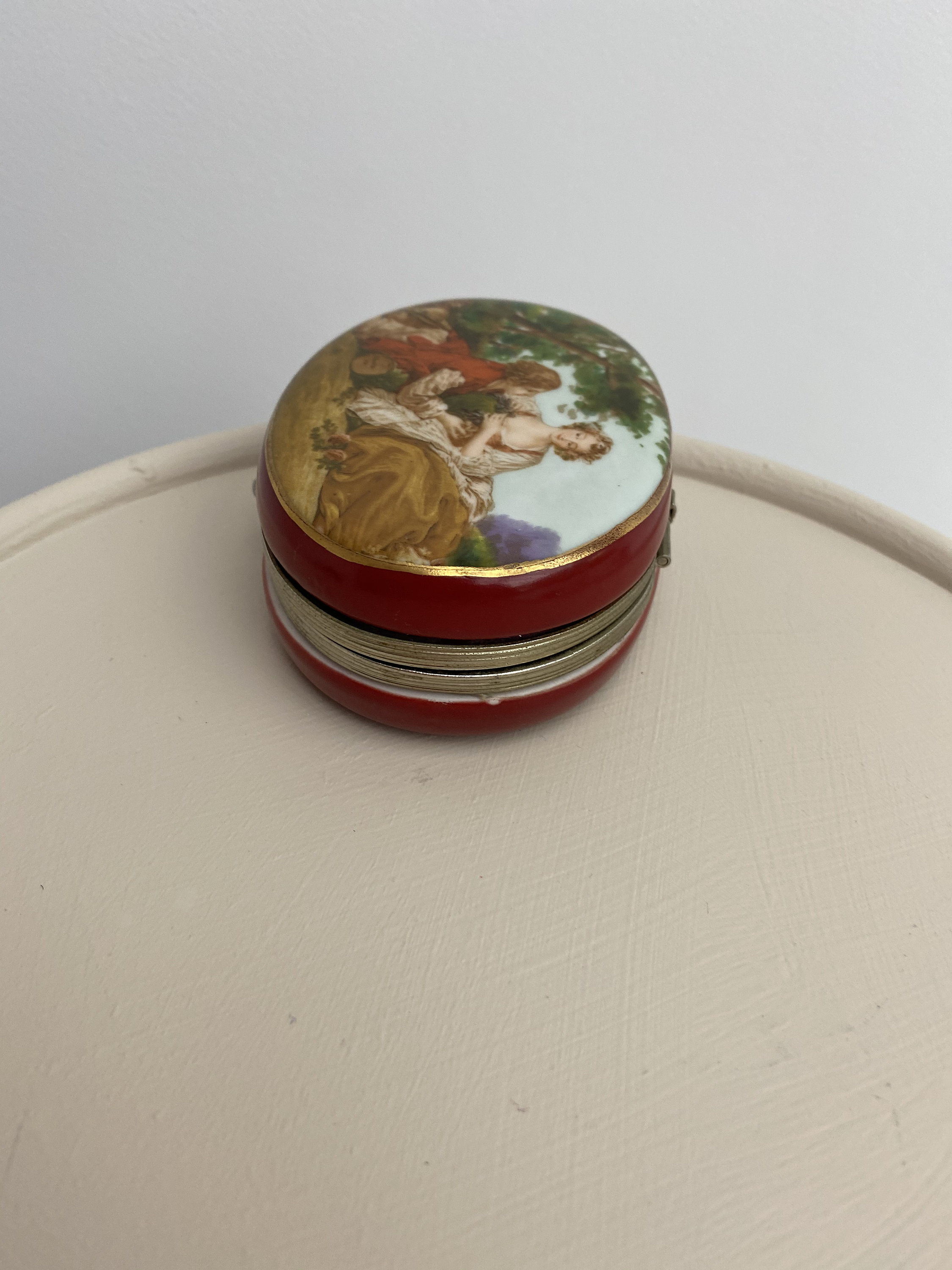 Caja de baratijas de porcelana | Etsy