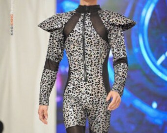 mens sequin onesie