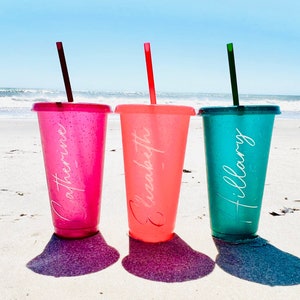 Bridal Party Tumbler - Custom Tumbler with Straw - Personalized Bridal Party