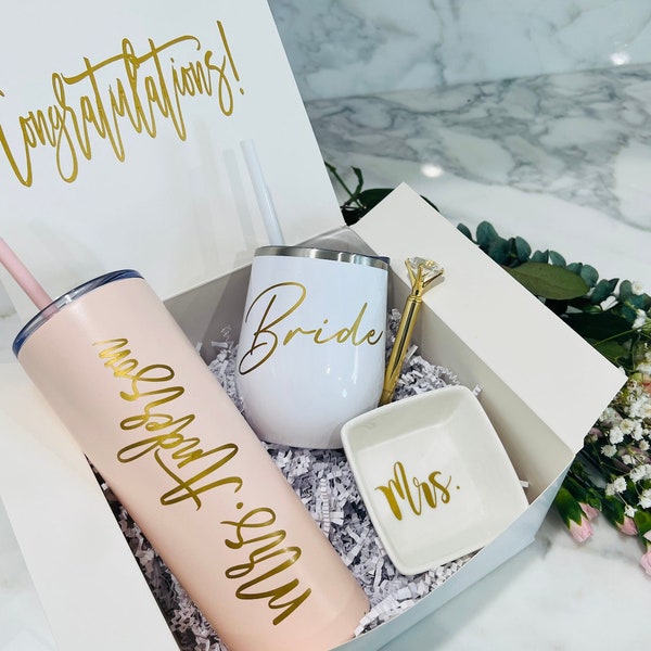 Engagement Gift Box for Bride Etsy