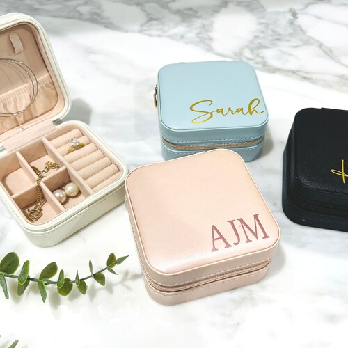 Personalized Jewelry Boxes Bridesmaid Jewelry Box Etsy