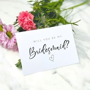 Bridesmaid Proposal Card, Will You Be My Bridesmaid, Will You Be My Maid of Honor, Matron of Honor Proposal,Bridesmaid Gift, Bridesmaid Card
