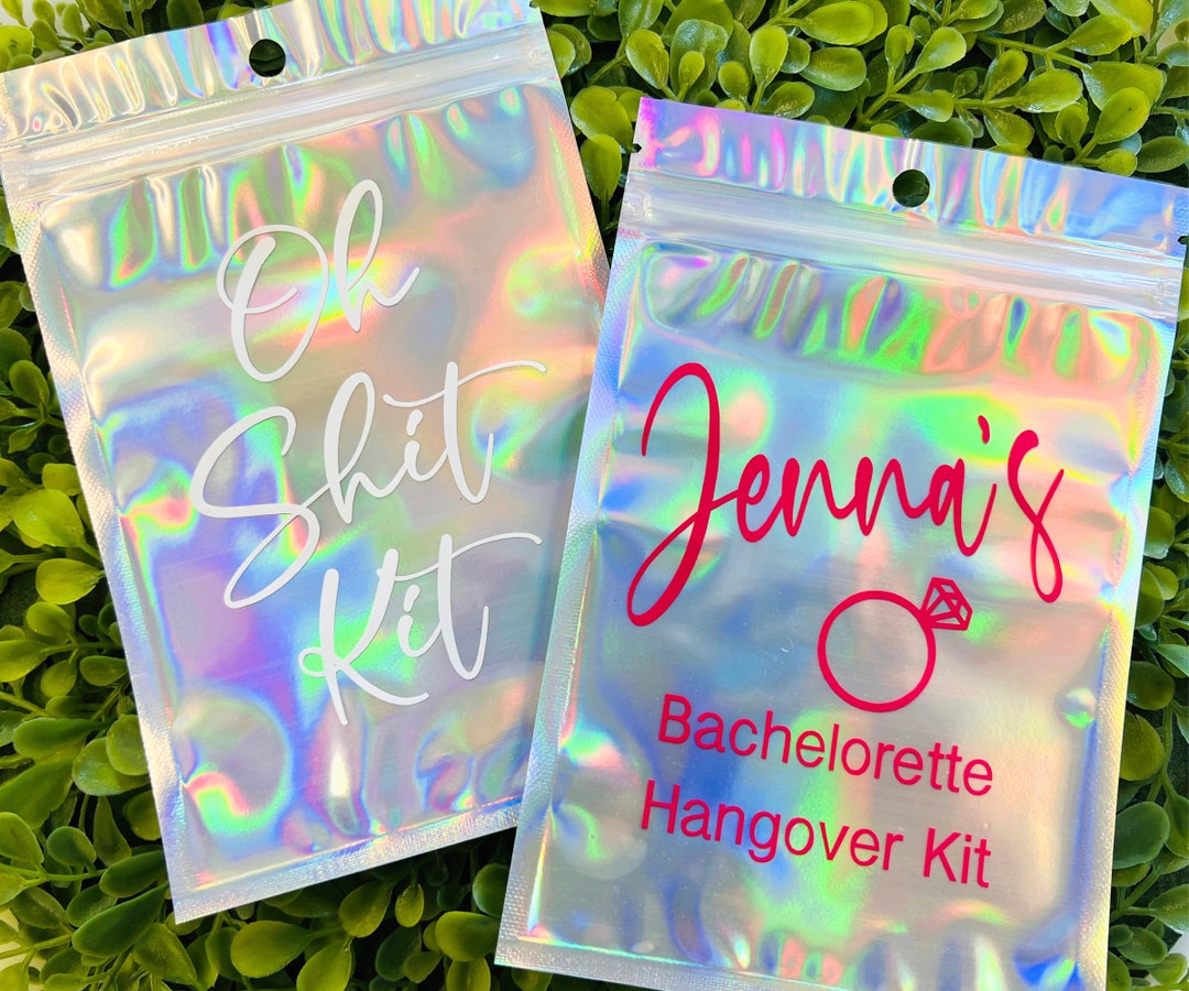 Hangover Kit, Self Care Kit for Weddings, Bachelorette Trips, Party