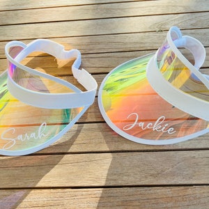 Bachelorette Visors, Bride Visor, Bachelorette Party Sun Visors, Beach Bachelorette Gifts, Pool Party Bachelorette Party Favors, Retro Bach