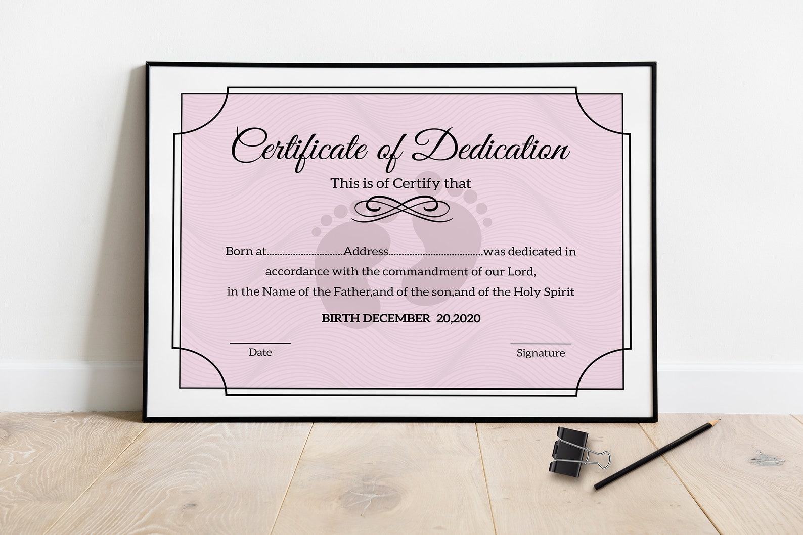 baby-dedication-certificate-certificate-template-photoshop-etsy