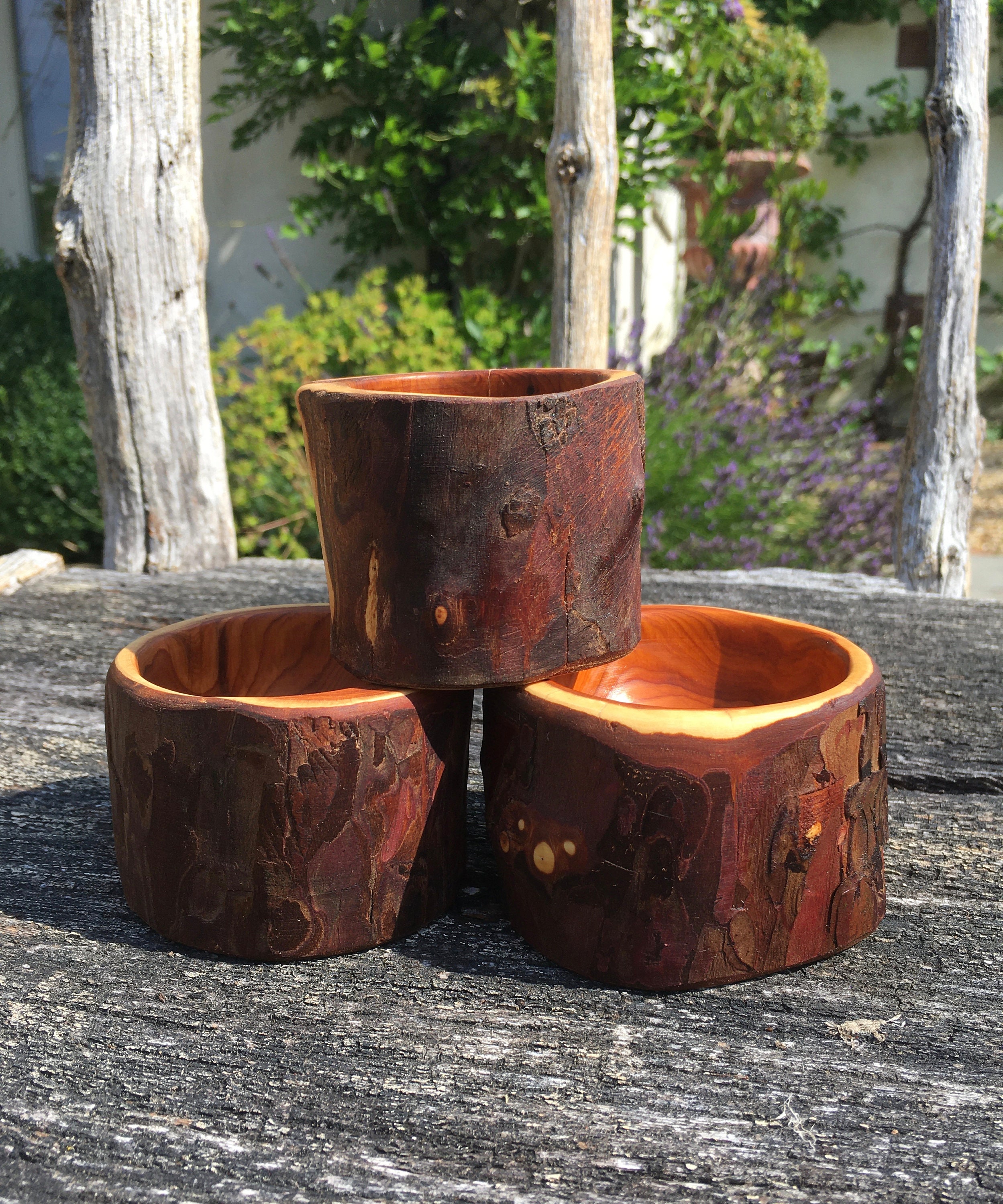 Yew Wood Salt Pinch Pot Salt Cellar Salt Pot Wooden Pot Etsy