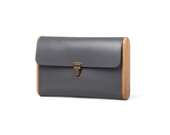 next grey clutch bag