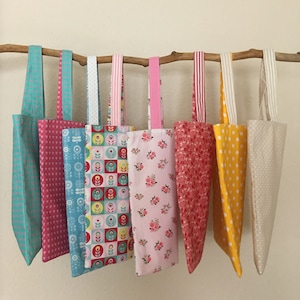 Kindergartentasche, Kinder Tasche, Kita Tasche, Kindergartenbeutel, kleine Einkaufstasche, Wendetasche Kind, Stofftasche, Baumwolltasche