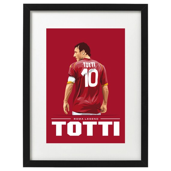 Francesco Totti Art Print - Etsy